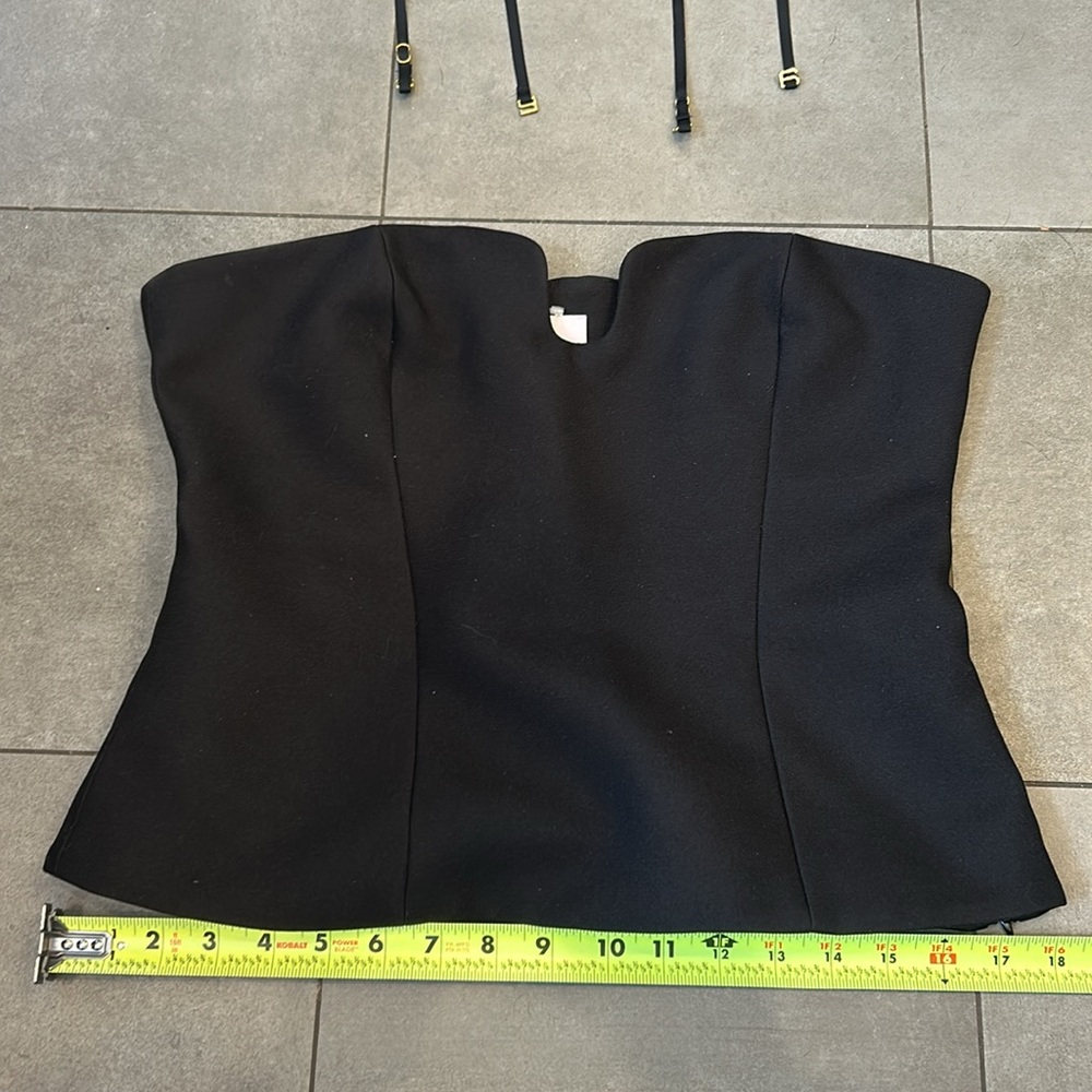 Nanushka Amy Top in Black - Picture 9 of 13